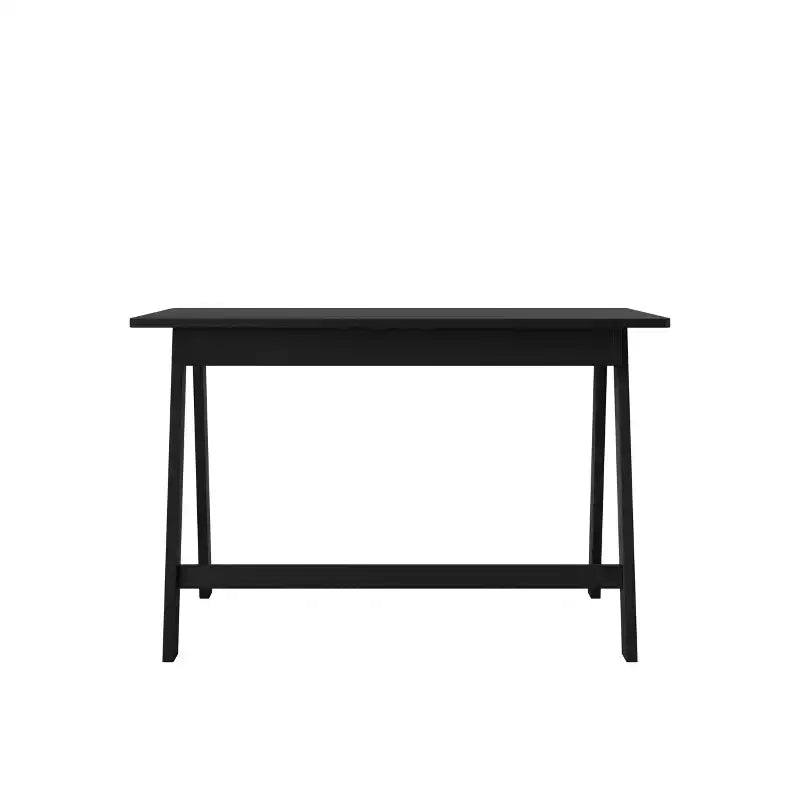 Scrivania in legno naturale con cassetto singolo e ancoraggi anti-ribaltamento – Capacità 113 kg