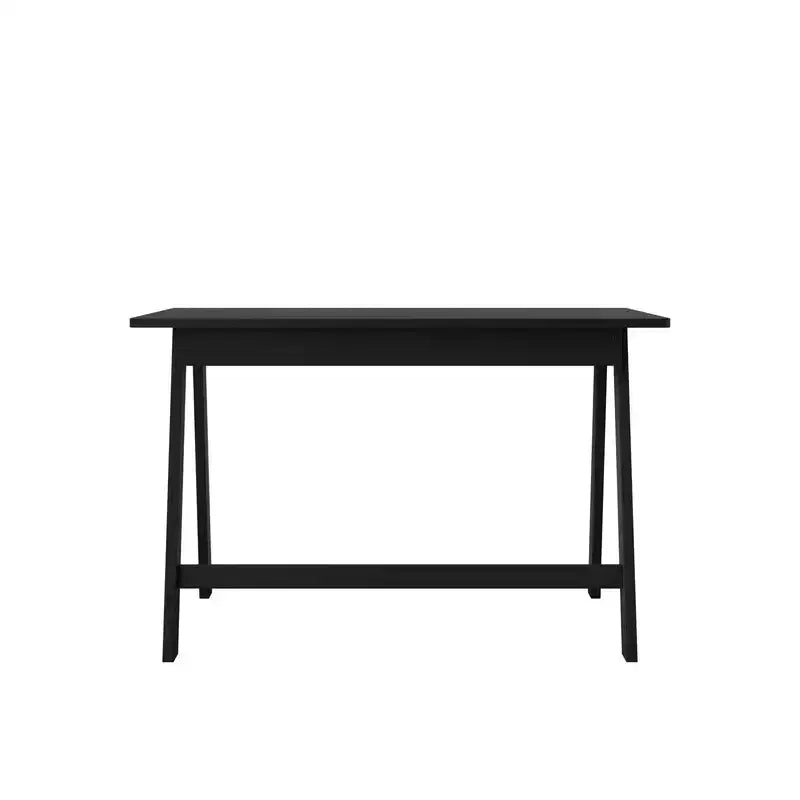 Scrivania in legno naturale con cassetto singolo e ancoraggi anti-ribaltamento – Capacità 113 kg