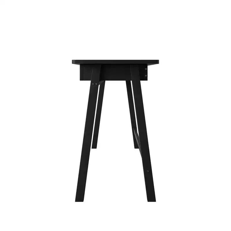 Scrivania in legno naturale con cassetto singolo e ancoraggi anti-ribaltamento – Capacità 113 kg