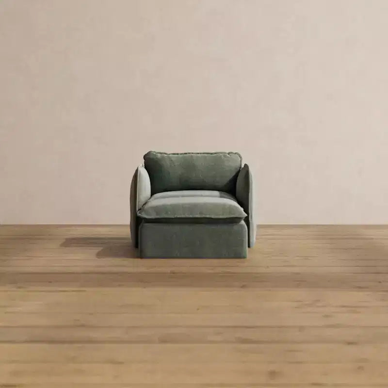 Chaise longue modulare e lavabile con seduta in memory foam e cuscino sagomato – Adatta agli animali domestici