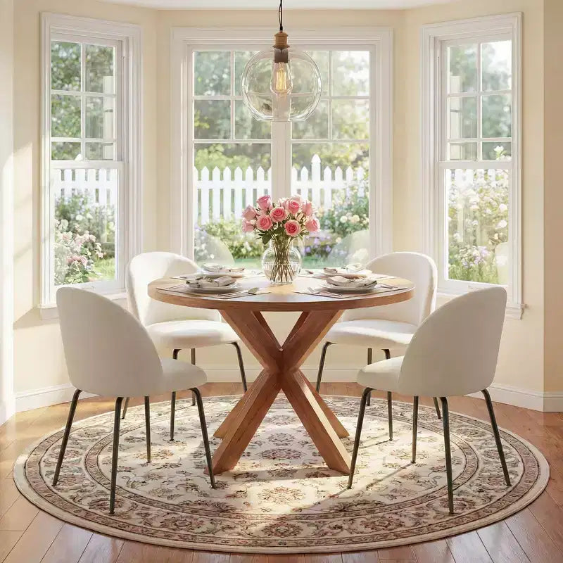 2 sedie imbottite per sala da pranzo, moderne sedie laterali senza braccioli in tessuto di lino con gambe in metallo, sedie d'accento con schienale ergonomico per sala da pranzo e soggiorno