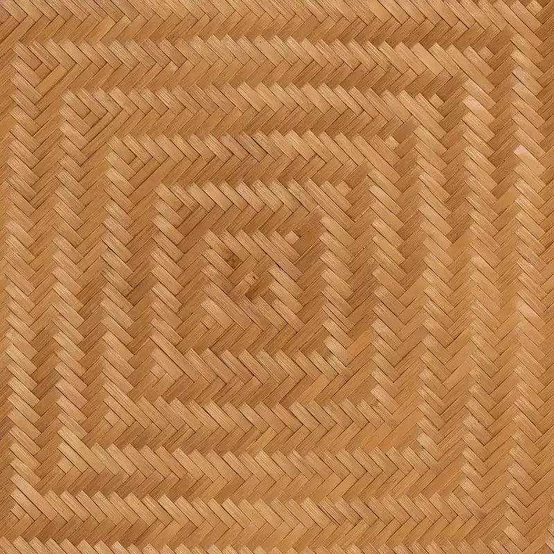 Tavolino Tondo in Rattan Naturale | Soggiorno Moderno Bohémien, 80 cm di Diametro